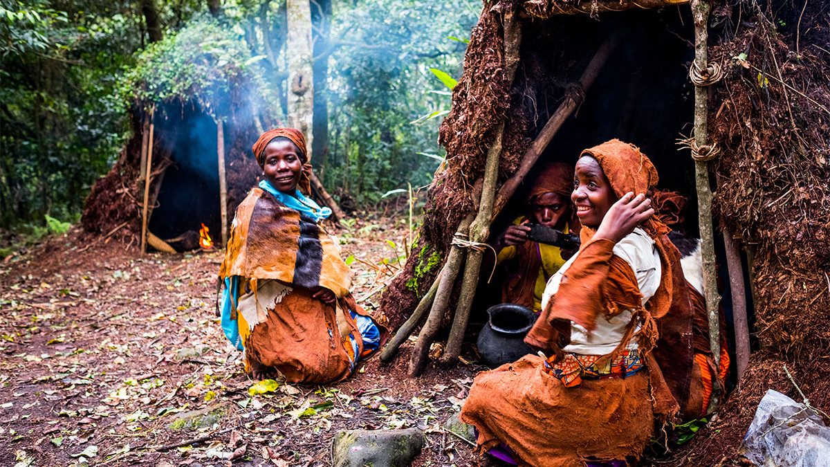 Batwa forest experience near Bwindi and Mgahinga Uganda
